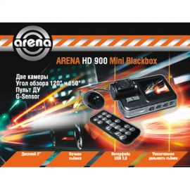 антирадар (радар-детектор) Автомобильный видеорегистратор  Arena HD 900 Mini BlackBox антирадар (радар-детектор) Автомобильный видеорегистратор  Arena HD 900 Mini BlackBox