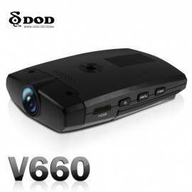 антирадар (радар-детектор) Автомобильный видеорегистратор DOD V660 II +8 GB антирадар (радар-детектор) Автомобильный видеорегистратор DOD V660 II +8 GB